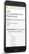 Standort (Telefonansicht)