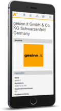 Organisation (Telefonansicht)